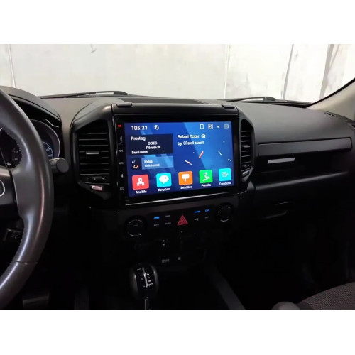 Ford Everest 2012-2015 9 inch with Emergency Light Matte Black Android Head Unit